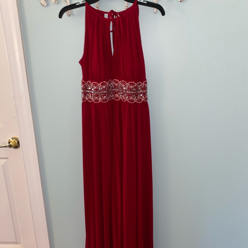 Red Floor-length Prom/Bridesmaid Gown SIZE M